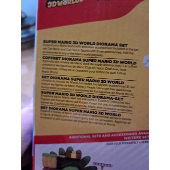 Copied - Super Mario 3D World + Bowser's Fury Diorama Set Jakks Pacific 2024 - Picture 4 of 6